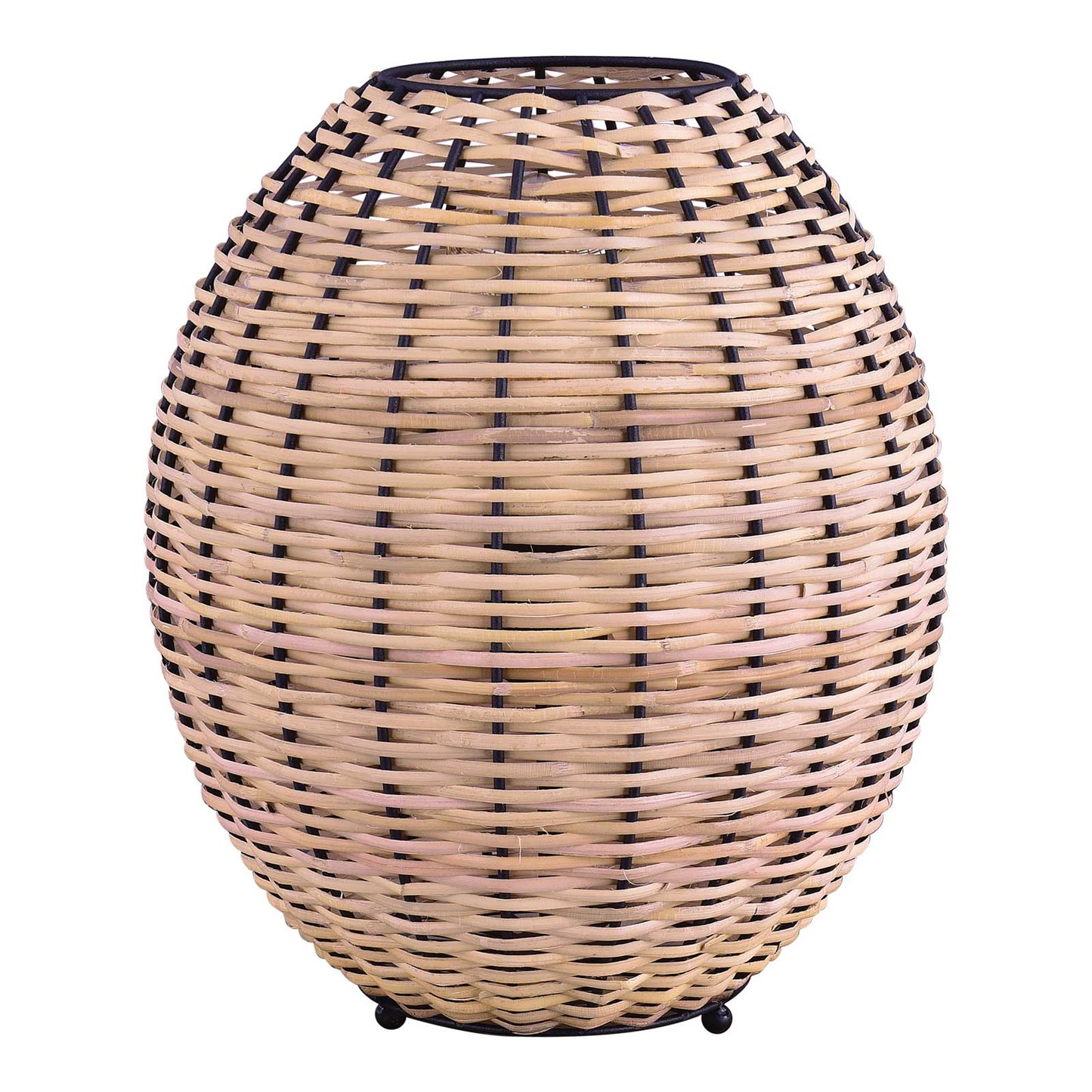 Pendelleuchte Rattan Oval kompakt Gruppe Esstisch Schweiz – Ahié