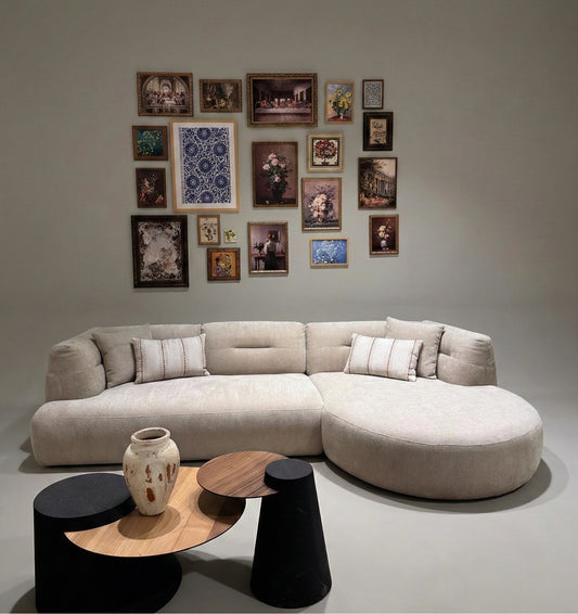 Sofa mit präzise gefasster Polsterkante – 2