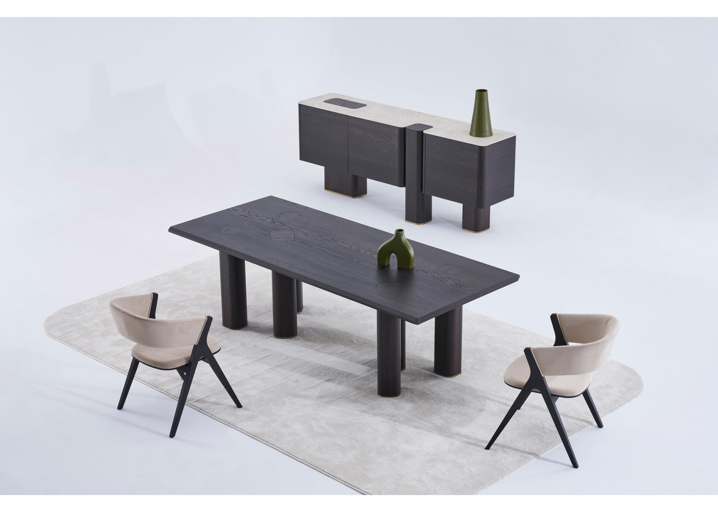 SB1205 Sideboard mit Nussbaum