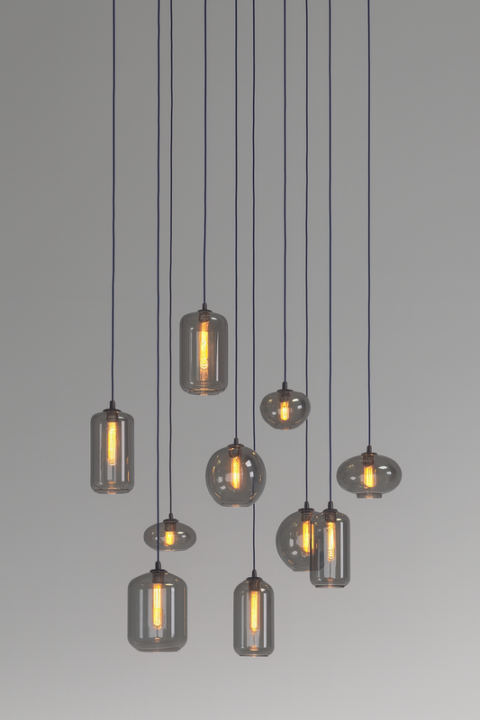 Pendelleuchte aus Glas