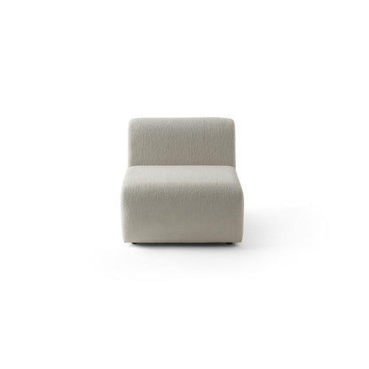 Modularer Loungesessel mit weichem Quaderpolster – Ahié