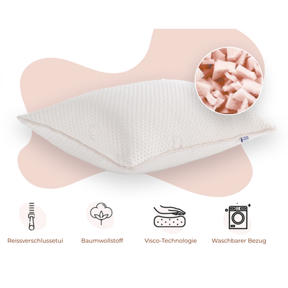 Organic-Comfort-Kissen Schaumstoffflocken kaufen – Ahié.ch