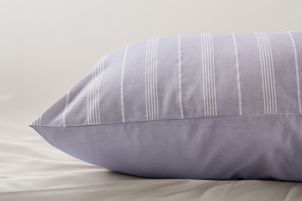 Bettwäsche Leinenoptik Grau Baumwolle Schlafzimmer Schweiz – Ahié