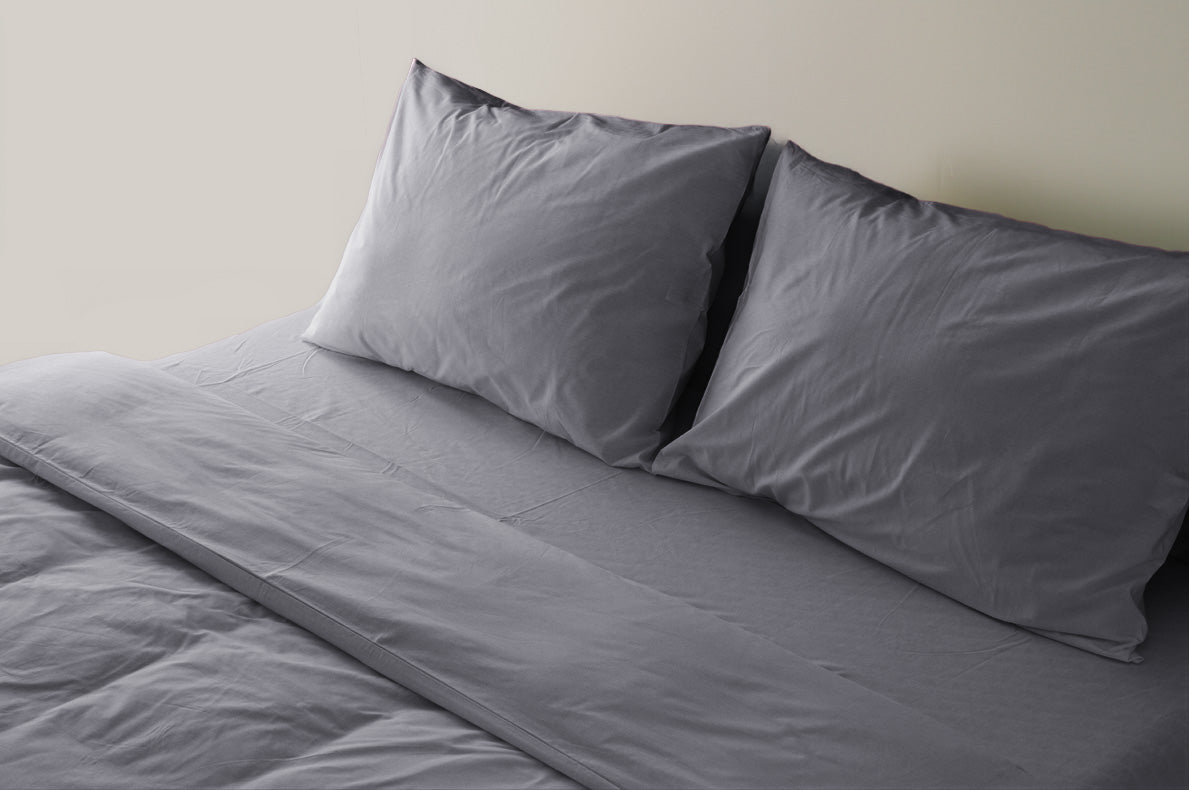 Luxury-Bettwäsche Baumwolle Grau Schlafzimmer Schweiz – Ahié