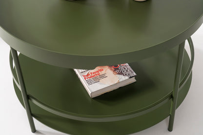 Couchtisch-Set pulverbeschichtetes Metall – CT2403 – Ahié