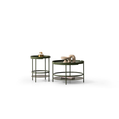 Couchtisch-Set pulverbeschichtetes Metall – CT2403 – Ahié