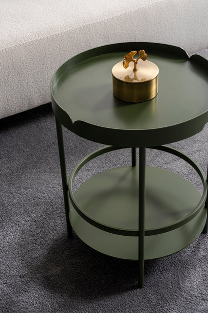 Couchtisch-Set pulverbeschichtetes Metall – CT2403 – Ahié