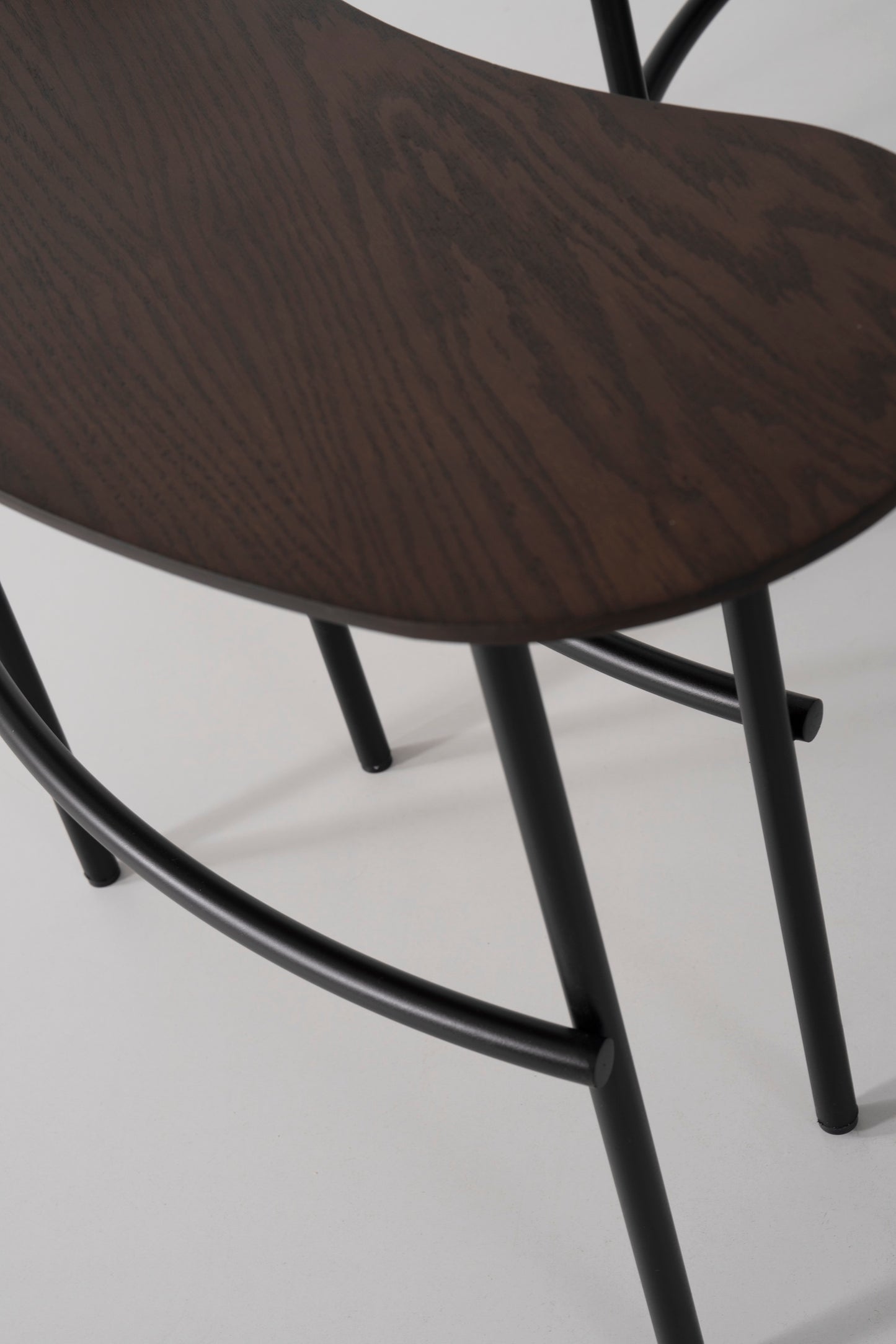 Couchtisch-Set Echtholzfurnier mit Metallbeinen – CT2405 – Ahié