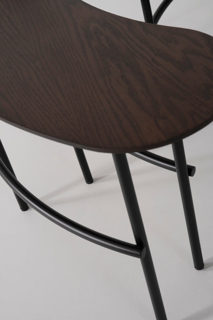 Couchtisch-Set Echtholzfurnier mit Metallbeinen – CT2405 – Ahié