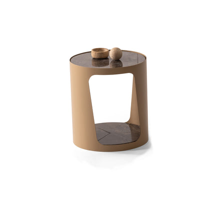Couchtisch-Set Marmorplatte auf Metallbeinen – CT2406 – Ahié
