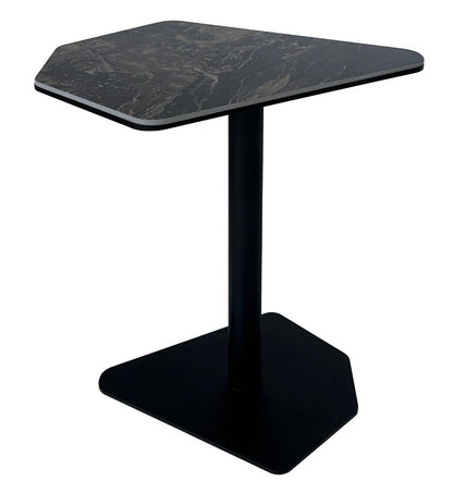 Couchtisch-Set Marmoroptik-Platte auf Messingoptik-Beinen – CT2412 – Ahié