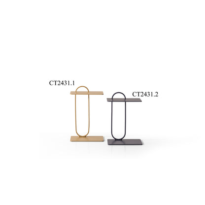 Beistelltisch-Set zylindrisch pulverbeschichtetes Metall – CT2431 – Ahié