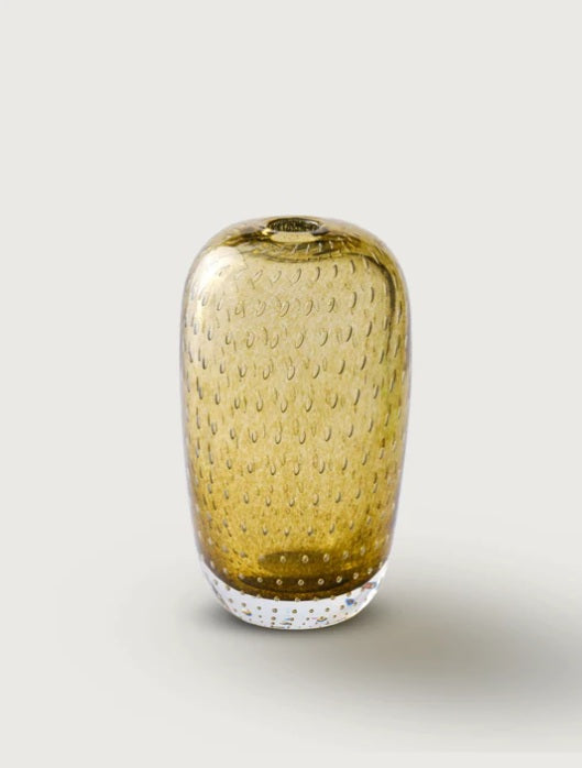 Murano-Schale in Honiggelb schlank – Ahié