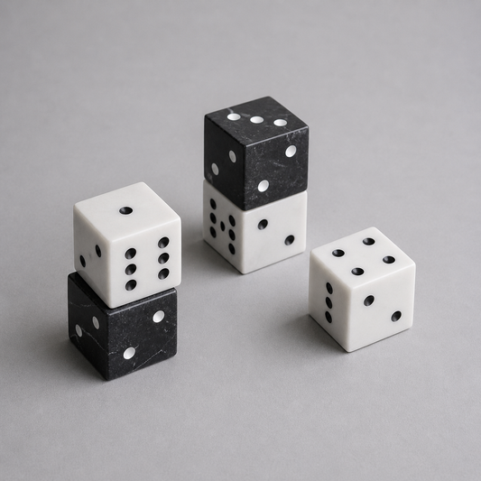 Marmor-Spielwürfel – Ahié