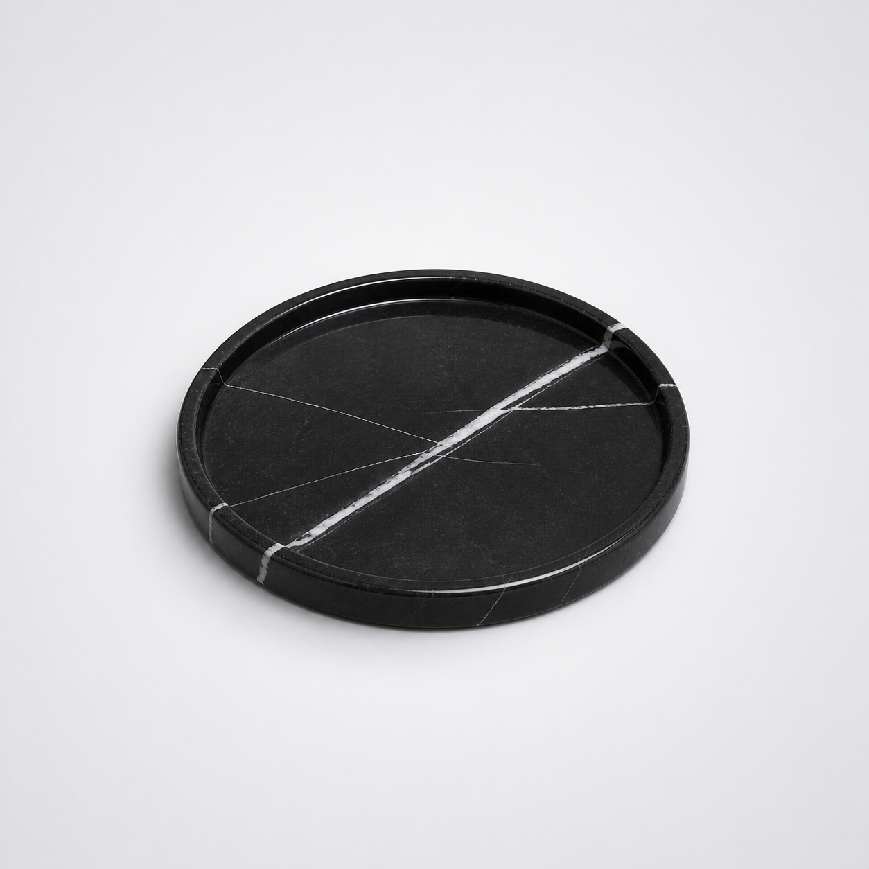 Marmortablett Nero Marquina – Ahié