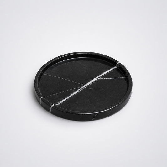 Marmortablett Nero Marquina – Ahié