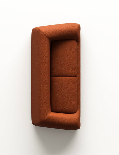 3-Sitzer Sofa mit durchgehender Rückenpolsterung