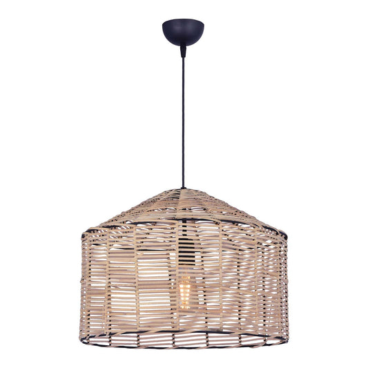 Pendelleuchte Rattan Hausform Korbgeflecht Esstisch Schweiz – Ahié
