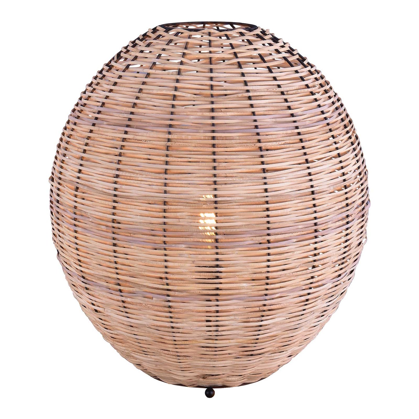 Pendelleuchte Rattan Kugel gross Wohnzimmer Hauptleuchte Schweiz – Ahié