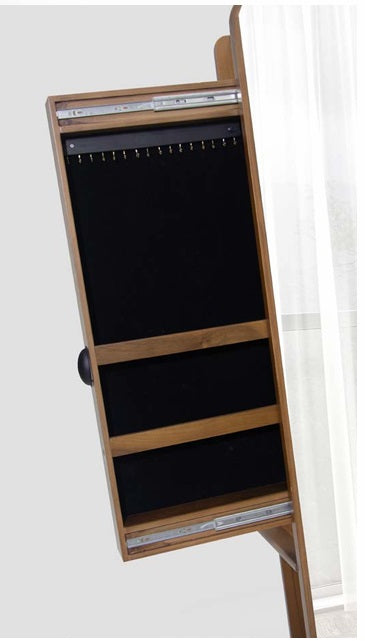 MD1504 180° Drehbarer Spiegel mit Kleideraufhängung