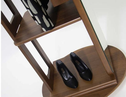 MD1504 180° Drehbarer Spiegel mit Kleideraufhängung