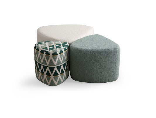 P0901 Sitzpoufs 3 stück