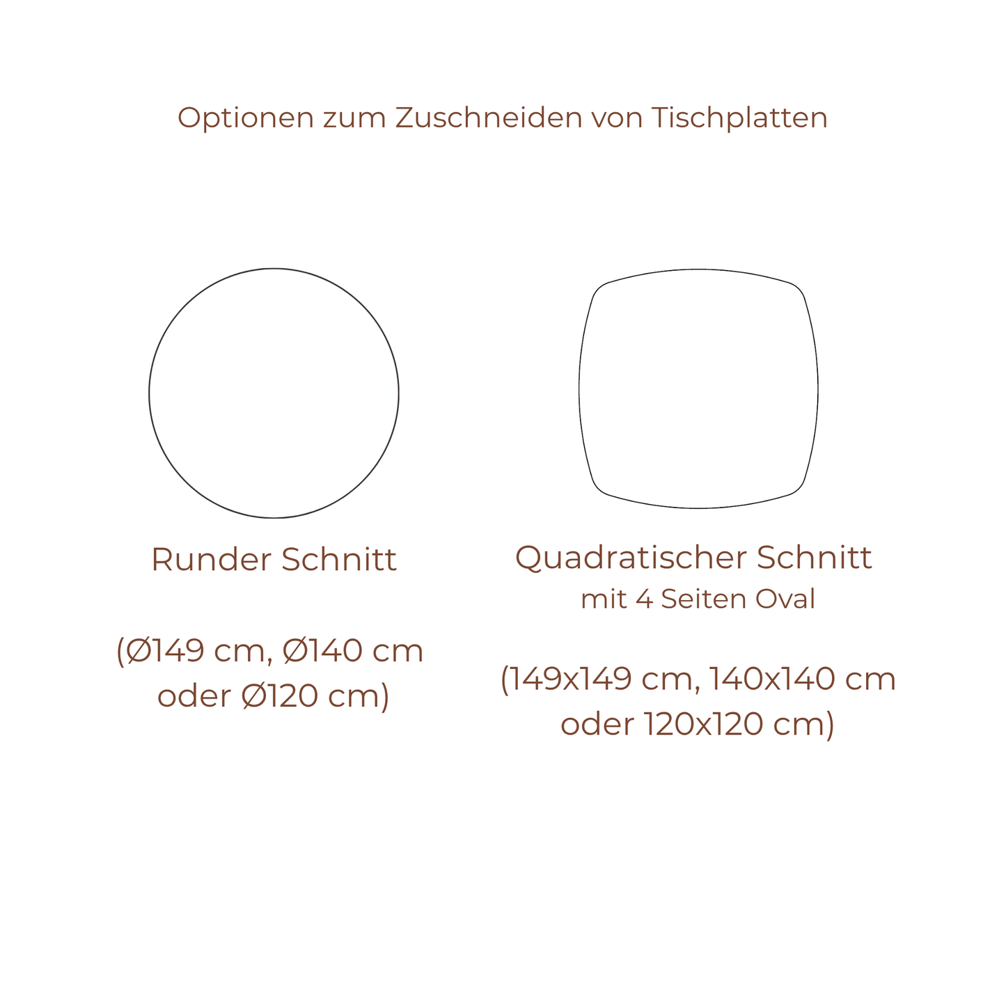Runder Esstisch mit Keramikplatte – Ahié