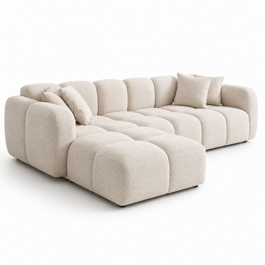 Sofa präzise Polsterkante Multiplex Buche Stoff Wohnzimmer Schweiz – Ahié