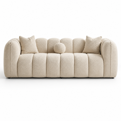 Sofa gefasste Polsterkörper Multiplex Buche Stoff Wohnzimmer Schweiz – Ahié