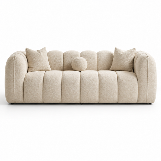 Sofa gefasste Polsterkörper Multiplex Buche Stoff Wohnzimmer Schweiz – Ahié