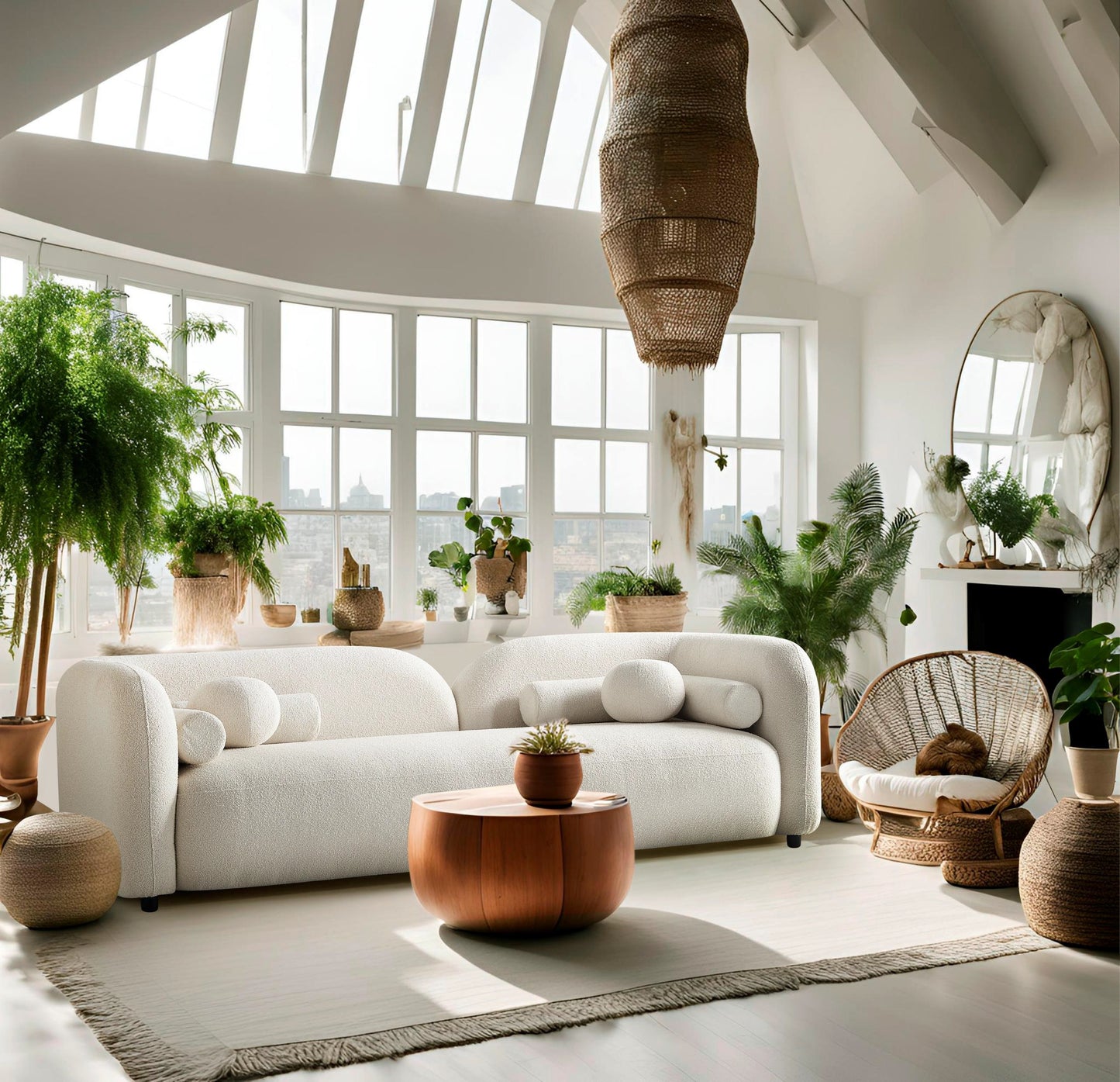 3-Sitzer Sofa mit langer Sitzbahn – Ahié