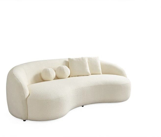 3-Sitzer Sofa mit offen angelegter Sitzfläche