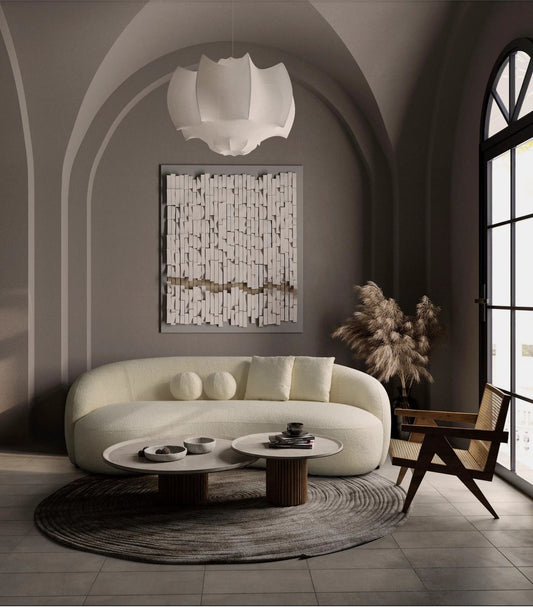 3-Sitzer Sofa mit offen angelegter Sitzfläche – Ahié