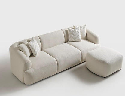 Sofa mit sichtbar aufgebauter Polsterung – 4 – Ahié