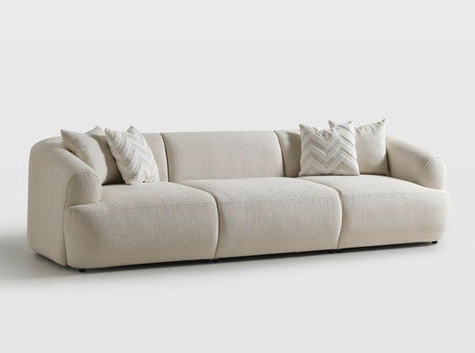 Sofa mit sichtbar aufgebauter Polsterung – 4