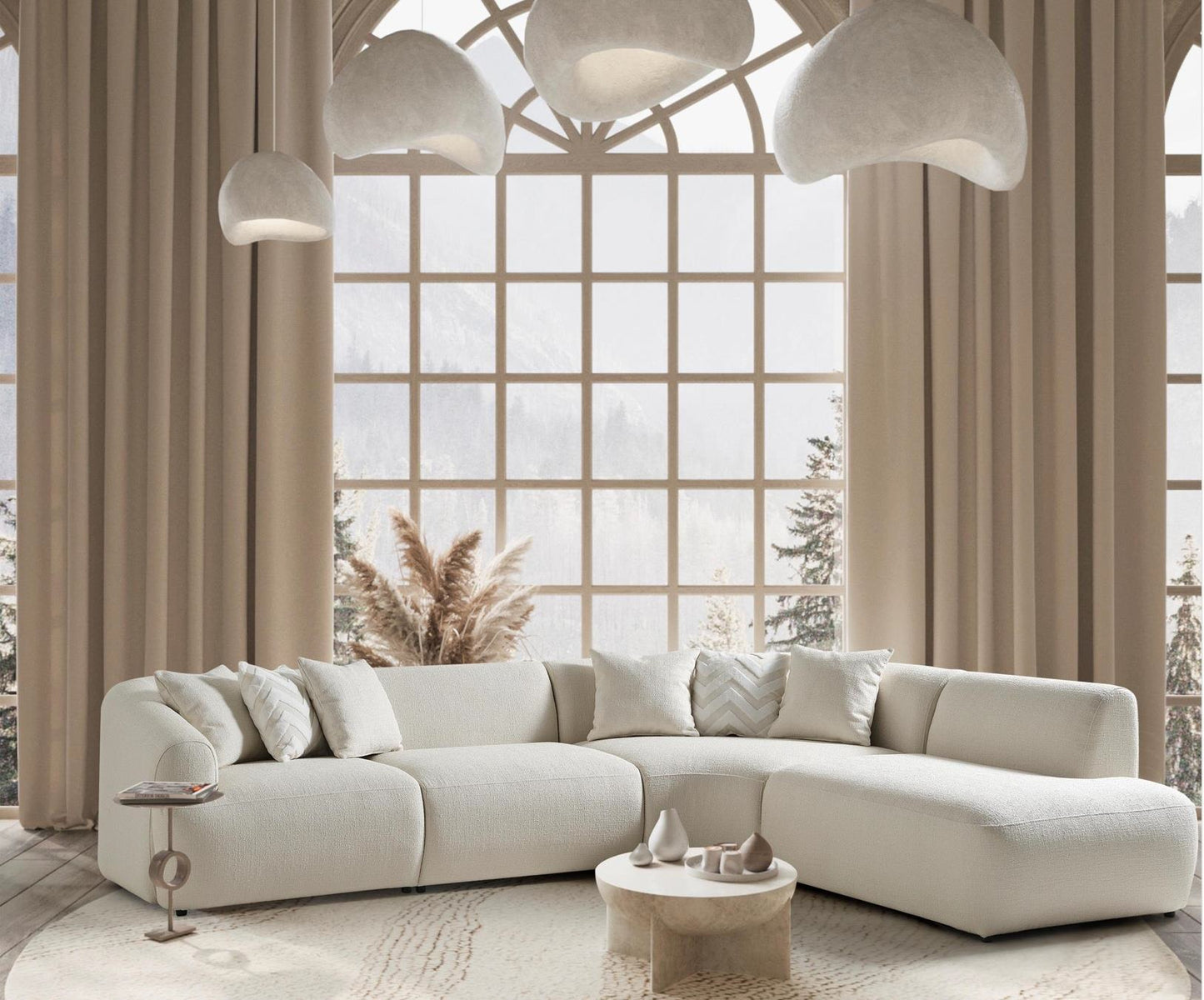 Sofa mit sichtbar aufgebauter Polsterung – 5 – Ahié