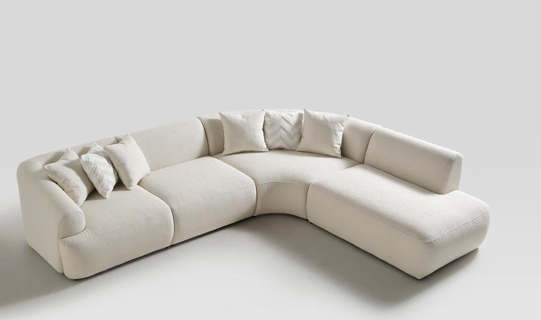 Sofa mit sichtbar aufgebauter Polsterung – 5 – Ahié