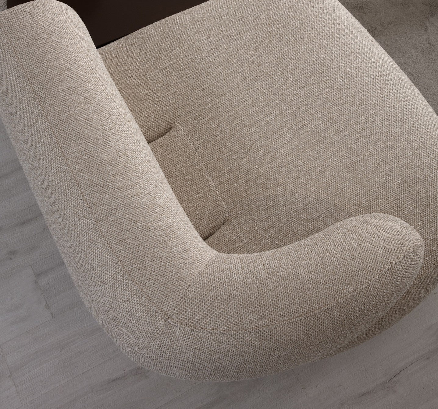 3-Sitzer Sofa mit weich aufgebauschtem Polstervolumen – Ahié
