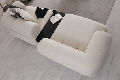 3-Sitzer Sofa mit langer Sitzbahn – 3