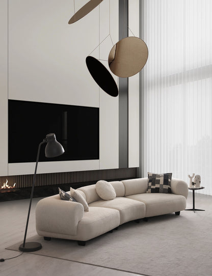 4-Sitzer Sofa mit langer Sitzbahn – Ahié
