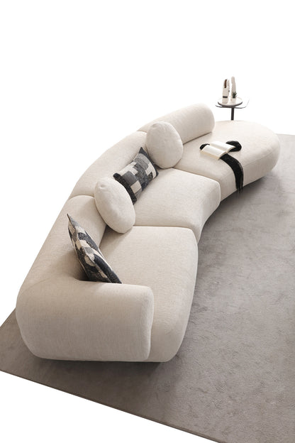 4-Sitzer Sofa mit langer Sitzbahn – Ahié