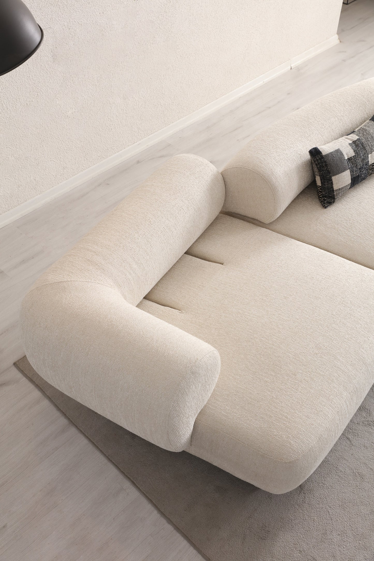 4-Sitzer Sofa mit langer Sitzbahn – Ahié