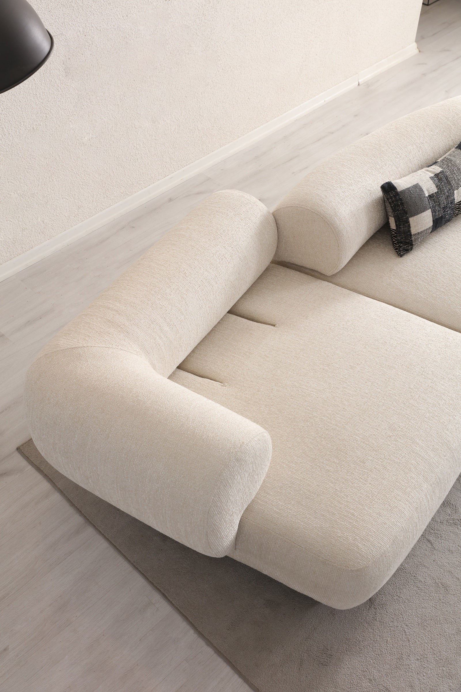 4-Sitzer Sofa mit langer Sitzbahn – Ahié