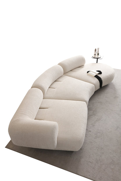 4-Sitzer Sofa mit langer Sitzbahn – Ahié