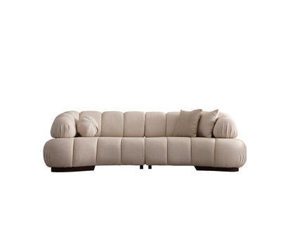 3-Sitzer Sofa mit seitlich deutlich gepolsterten Armlehnen – Ahié