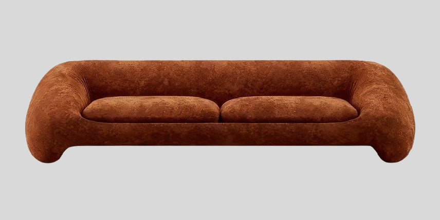 3-Sitzer Sofa mit ruhig geführter Rückenpolsterung – Ahié