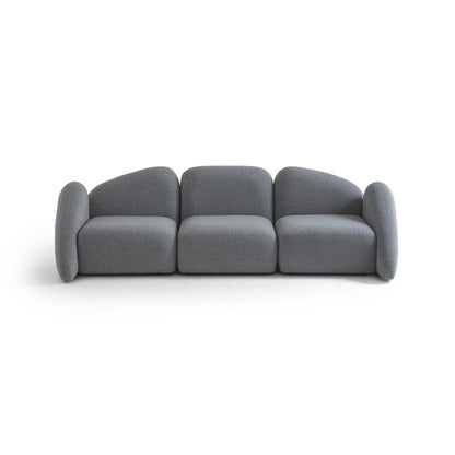 3-Sitzer Sofa mit weich aufgebauschtem Polstervolumen und langer Sitzbahn in Variante 1 – Ahié