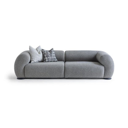 3-Sitzer Sofa mit deutlich ausgeformten Polsterkörpern – Ahié
