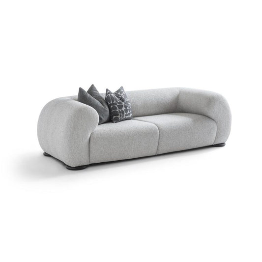 3-Sitzer Sofa mit niedrig gehaltenen Rückenpolstern