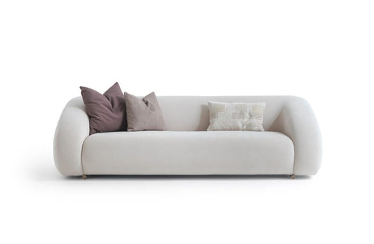3-Sitzer Sofa mit offen angelegter Sitzfläche und langer Sitzbahn